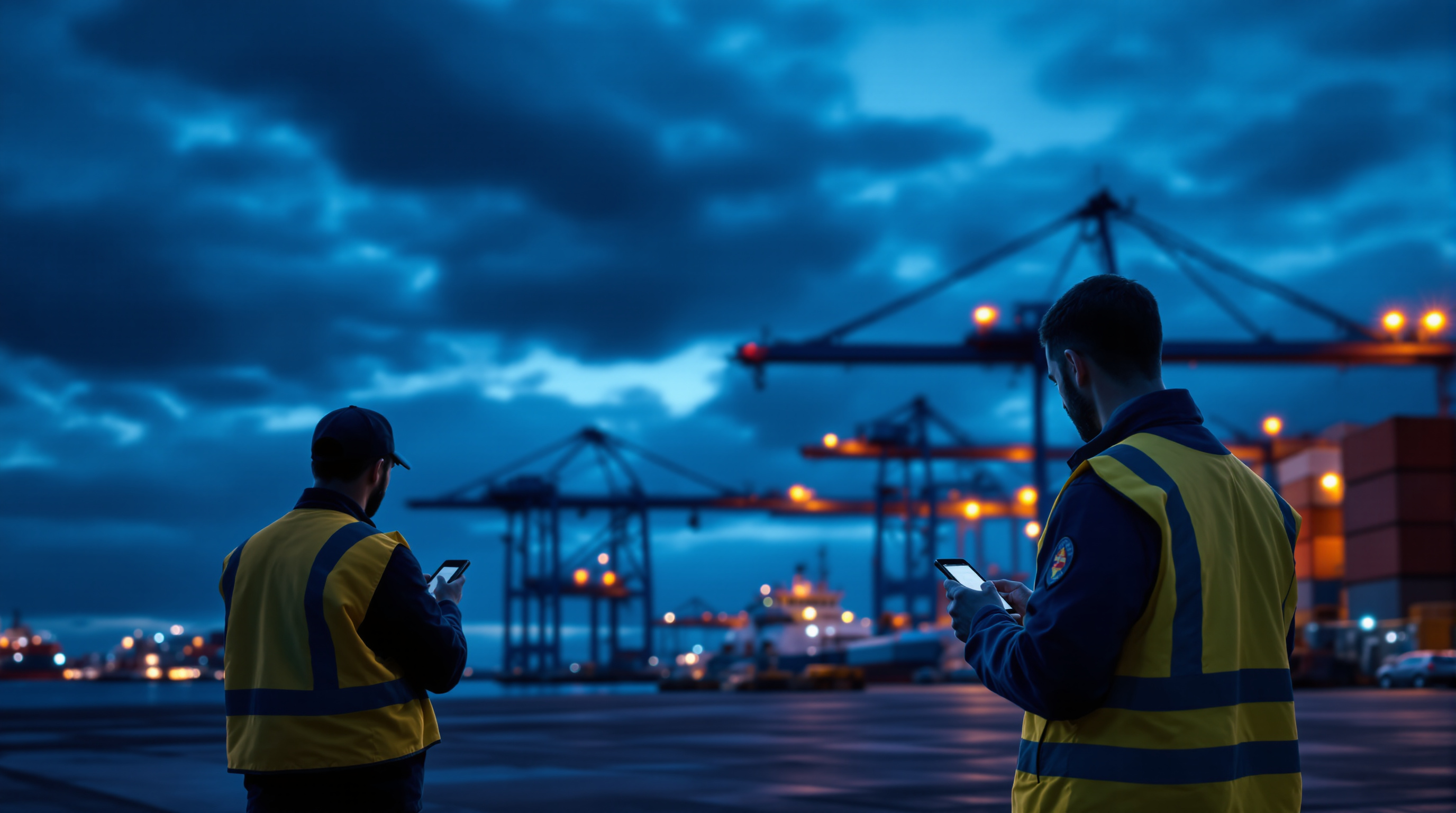 Illustrative concept for remote and logistics sites