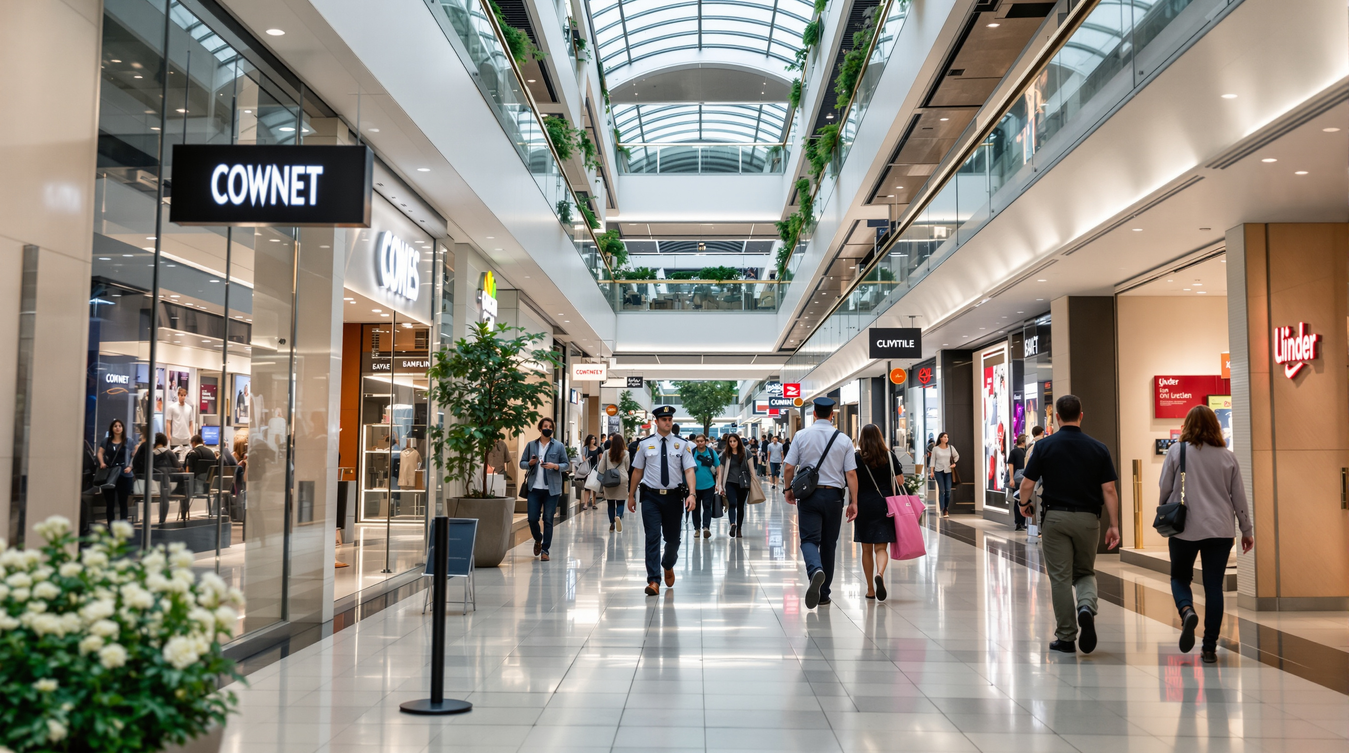 Illustrative concept for retail security